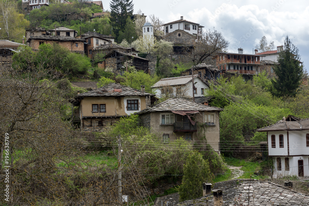 Authentic Village of Kosovo with nineteenth century houses, Plovdiv Region, Bulgaria