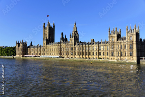 Uhrturm Big Ben, Palace of Westminter, UNESCO Weltkulturerbe, London, Region London, Großbritanien