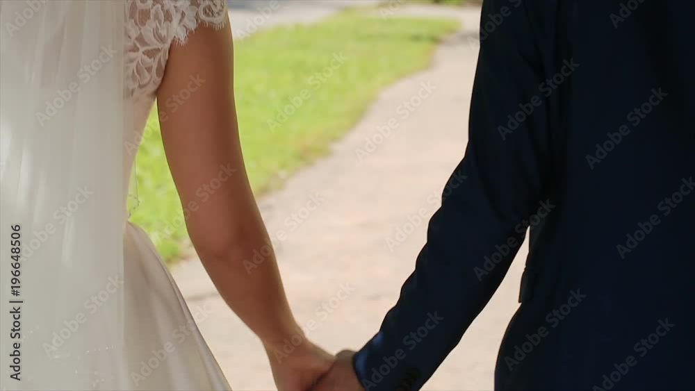 Hands of lovers who caress each other Hands of lovers who caress each other