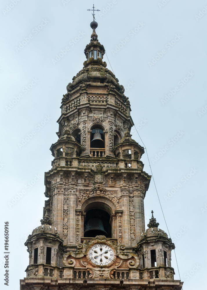 Cathedral of Santiago de Compostela, Spain.