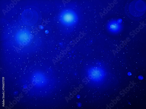 panorama of the starry sky  abstract background