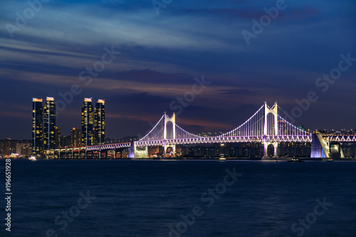 Gwangan Bridge in Busan City photo