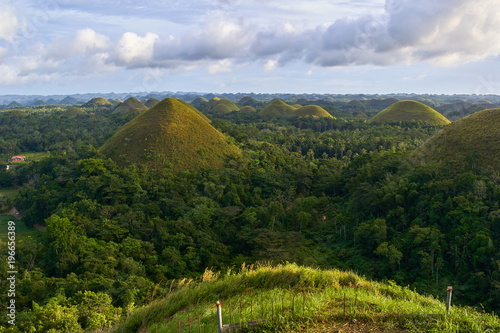 Famous Chocolate Hills view, Bohol Island, Philippines