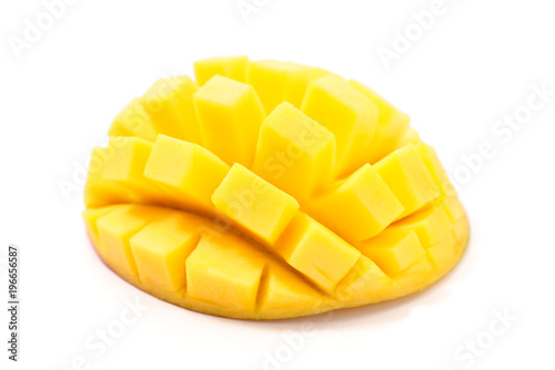 fresh mango slice