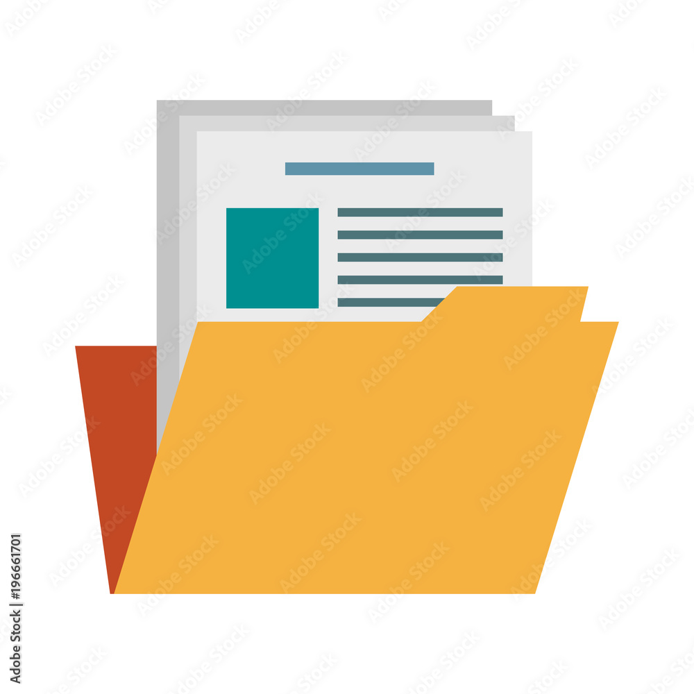 Folder document symbol vector illustration graphic design Folder document symbol vector illustration graphic design