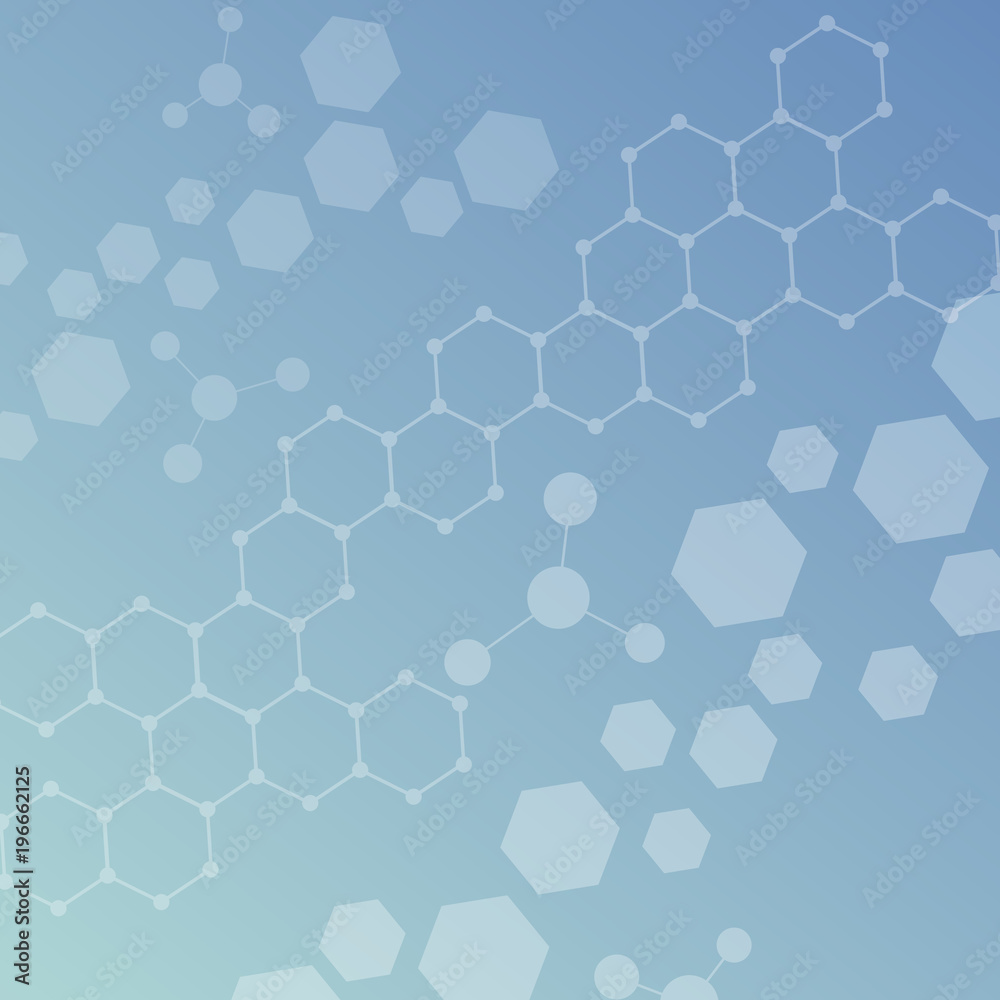 Geometric abstract background with connected line and dots. Structure molecule and communication. Scientific concept for your design. Medical, technology, science background. illustration. Geometric abstract background with connected line and dots. Structure molecule and communication. Scientific concept for your design. Medical, technology, science background. illustration.