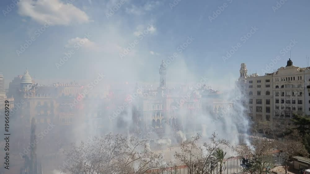 Mascleta Fallas Valencia