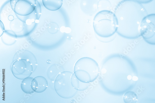 Bright soap bubbles floating backgorund