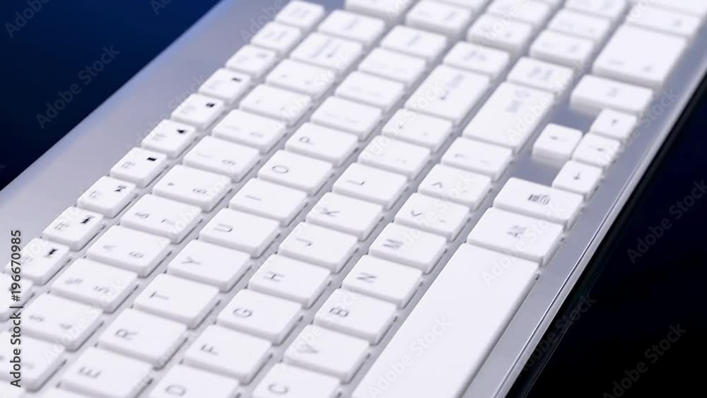 Modern Keyboard and mouse for computer Close-up Modern Keyboard and mouse for computer Close-up