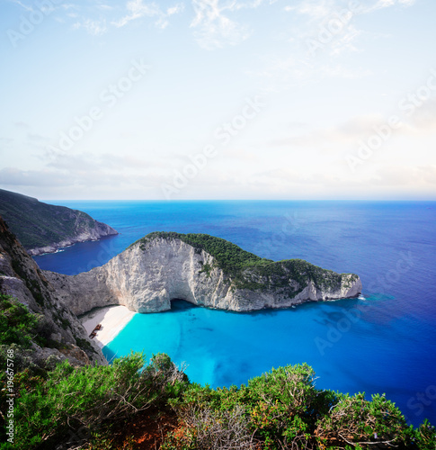 Beautiful lanscape of Zakinthos island © neirfy