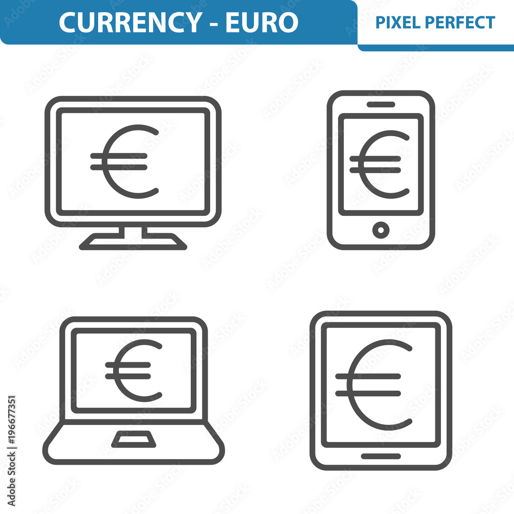 Euro Icons. Professional,pixel perfect icons depicting various Euro Currency concepts. EPS8 format. Euro Icons. Professional,pixel perfect icons depicting various Euro Currency concepts. EPS8 format.