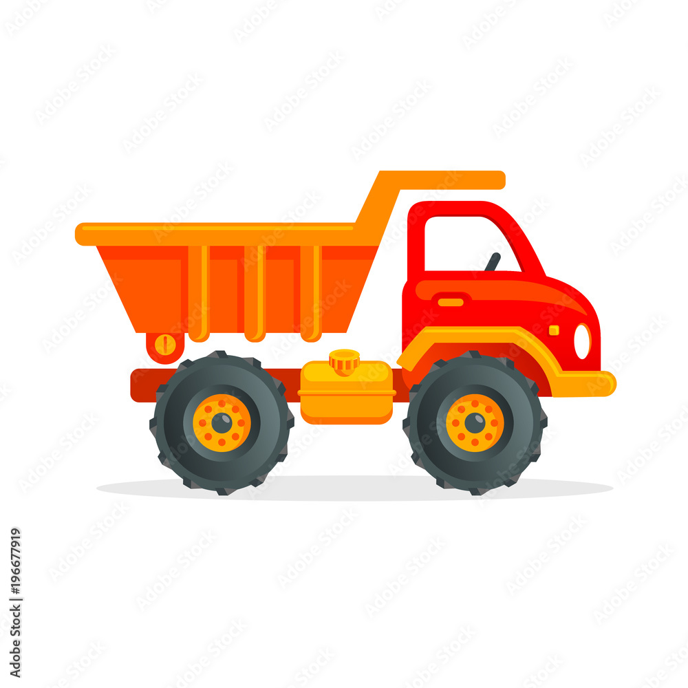 Toy truck illustration
