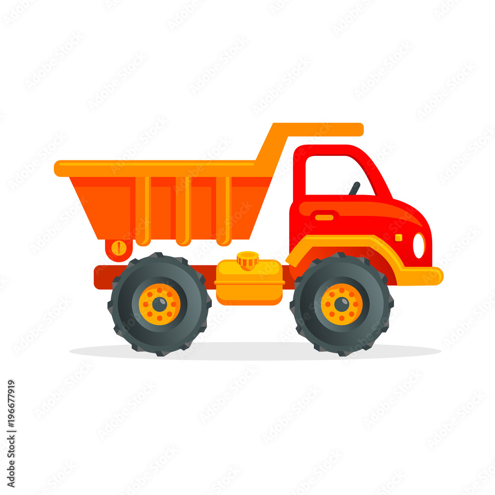 Toy truck illustration Toy truck illustration