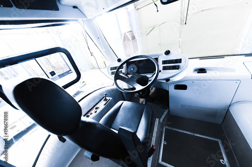 Bus interior, production manufacture