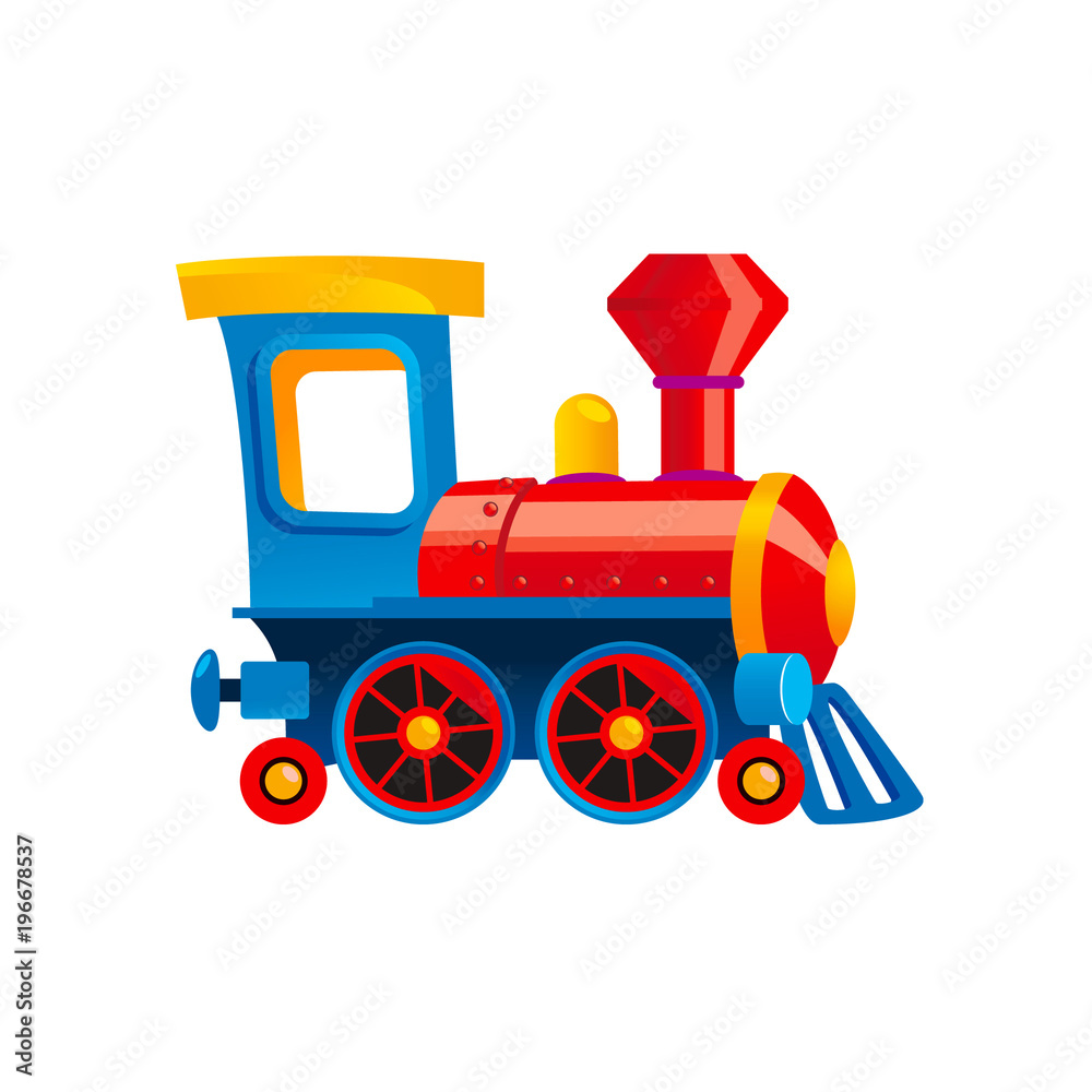 Toy train illustration Toy train illustration