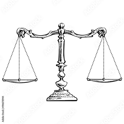 Balanced scales