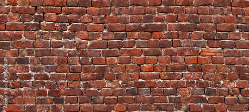 Vintage masonry. red brick wall, background for design