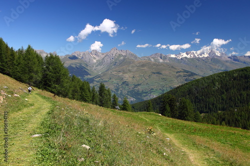 randonnée, trek, montagne, Mont-Blanc, Savoie, Tarentaise, France