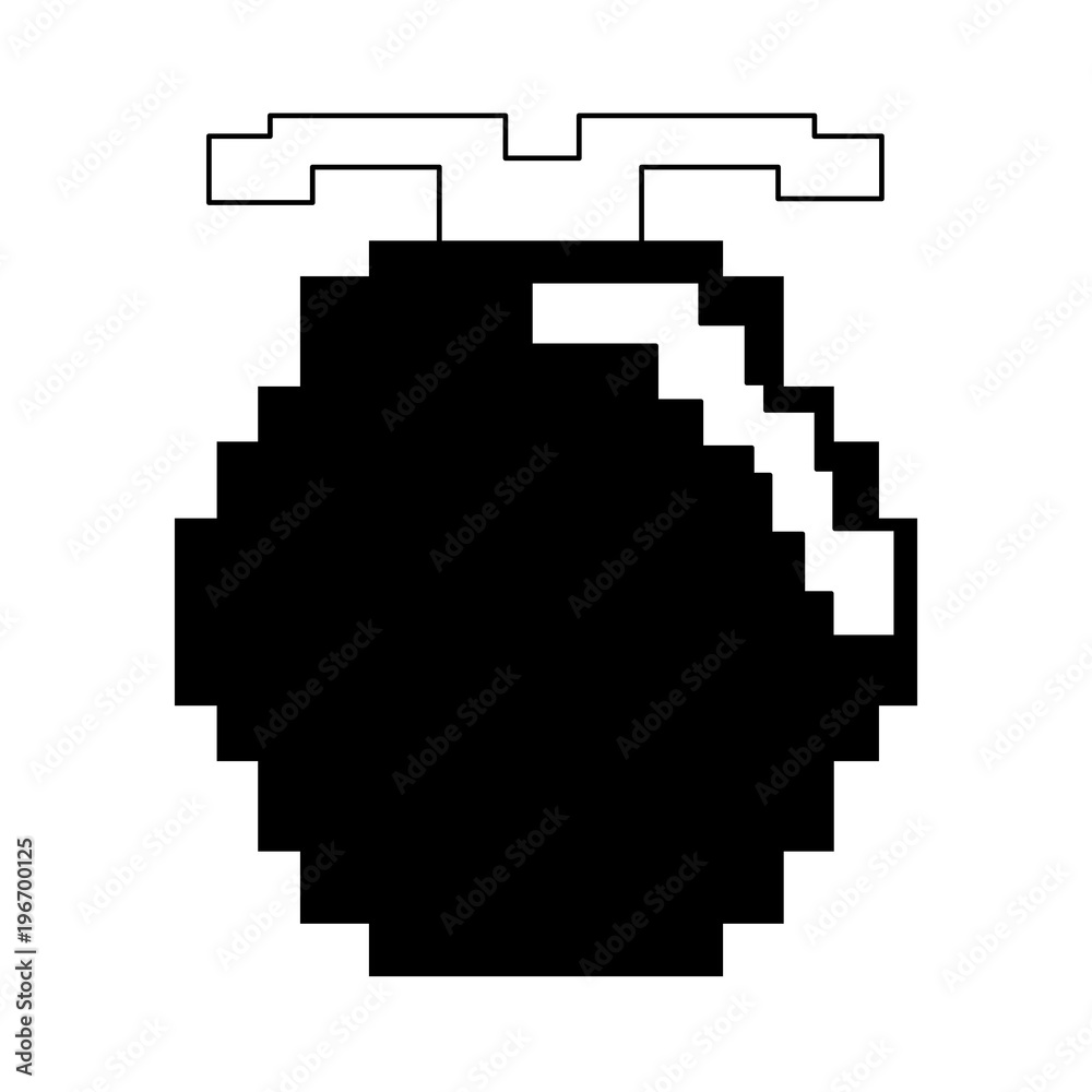Pixelated tomato isolated vector illustration graphic design Pixelated tomato isolated vector illustration graphic design