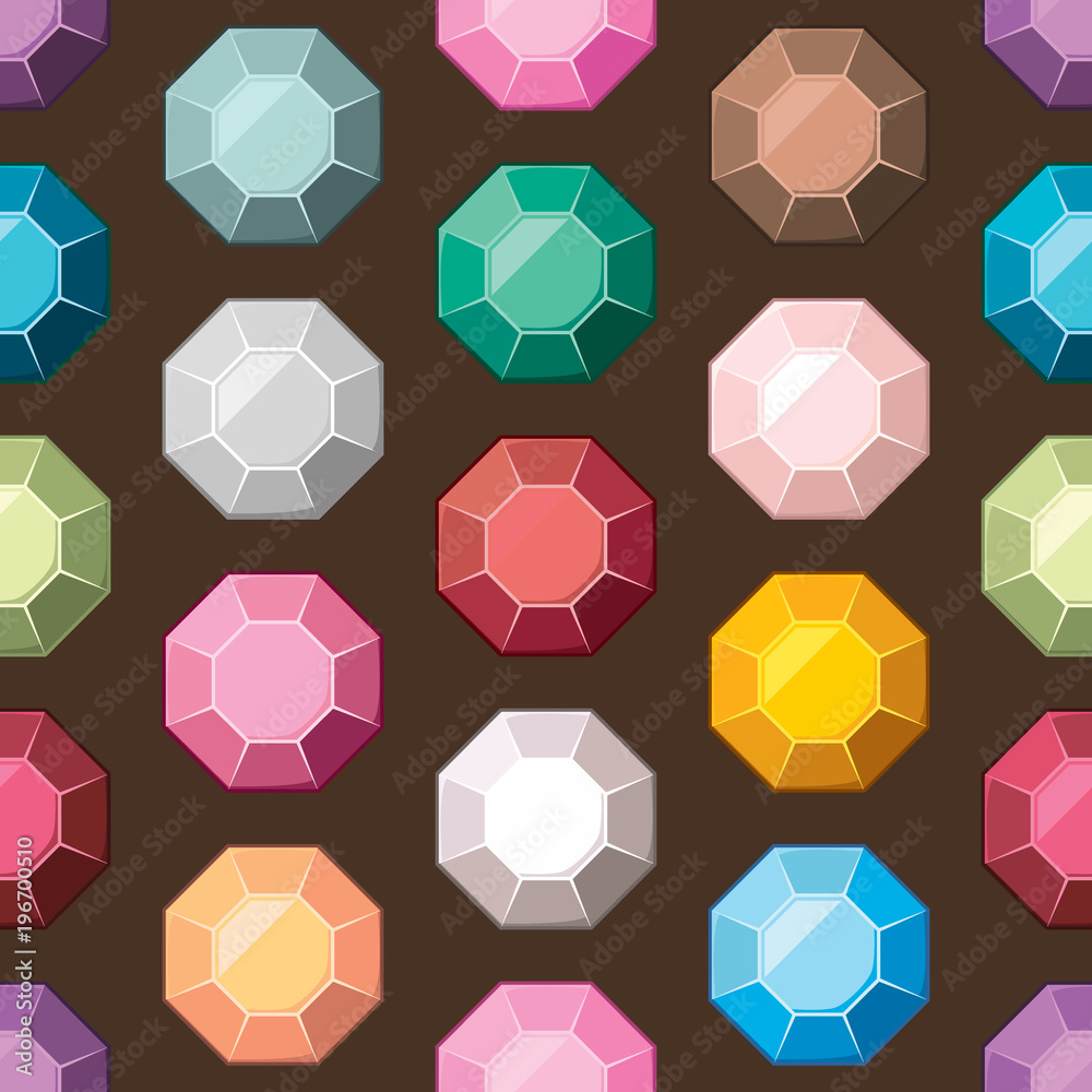 Shiny jewel seamless background Shiny jewel seamless background