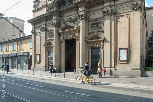 la chiesa di san gottardo al corso  a milano
