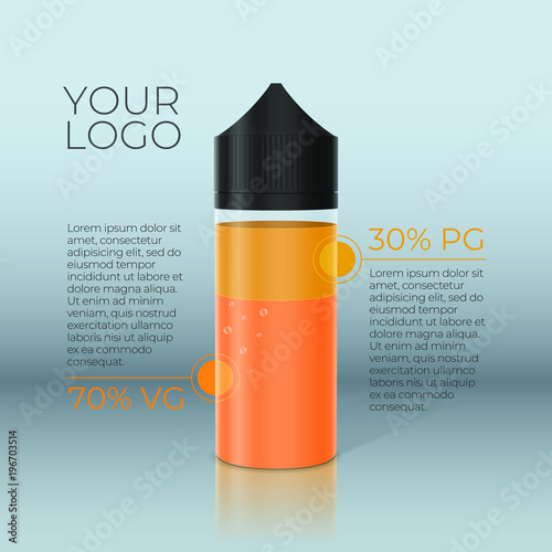 Unicorn 100ml Bottle Composition light background	