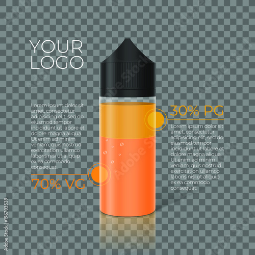 Unicorn 100ml Bottle Composition transparent background	