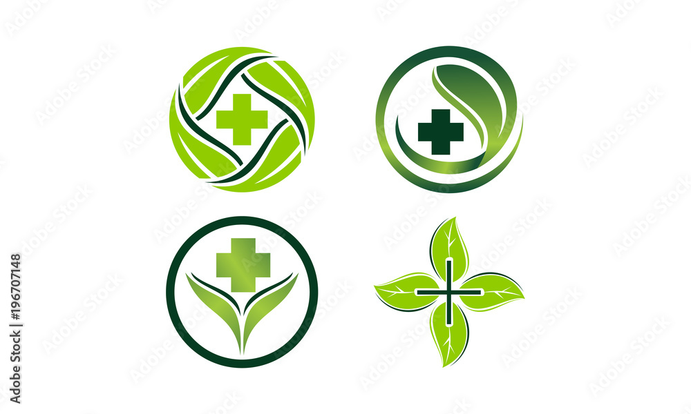 Herbal medicine Template Set Herbal medicine Template Set