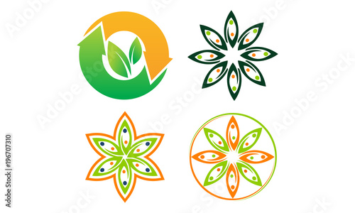 Leaf Template Vector Set