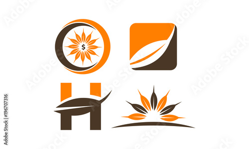 Leaf Template Vector Set
