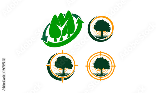 Leaf Template Vector Set