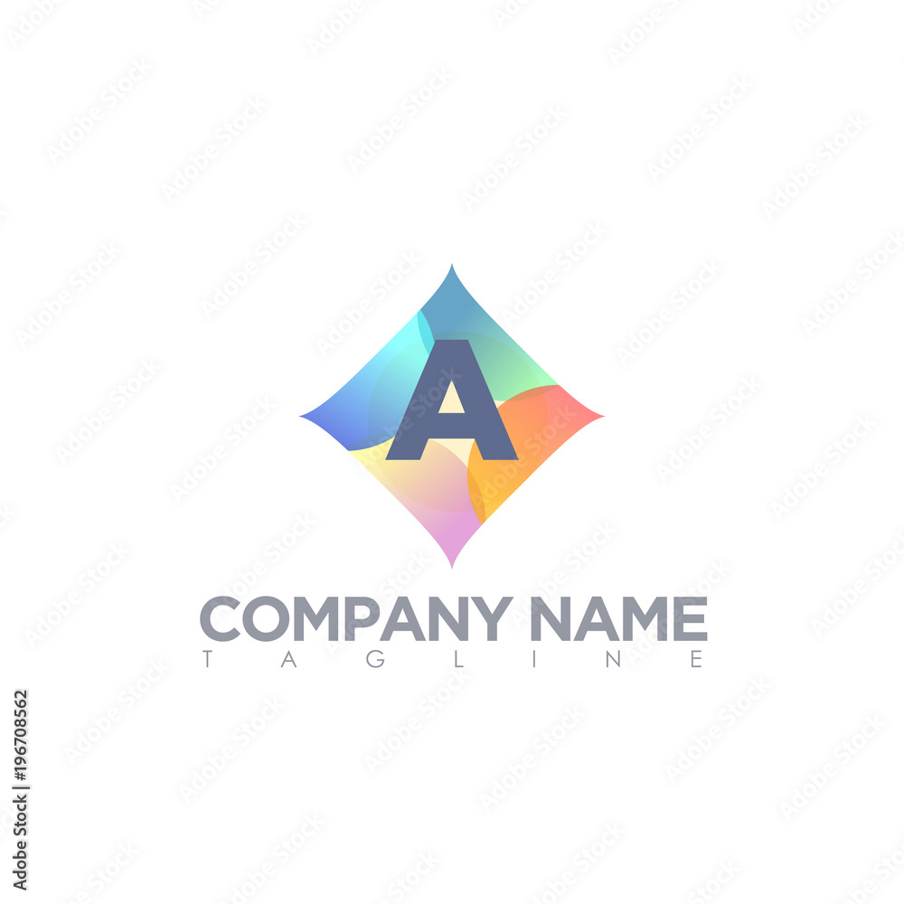 A LOGO MODERN TEMPLATE A LOGO MODERN TEMPLATE