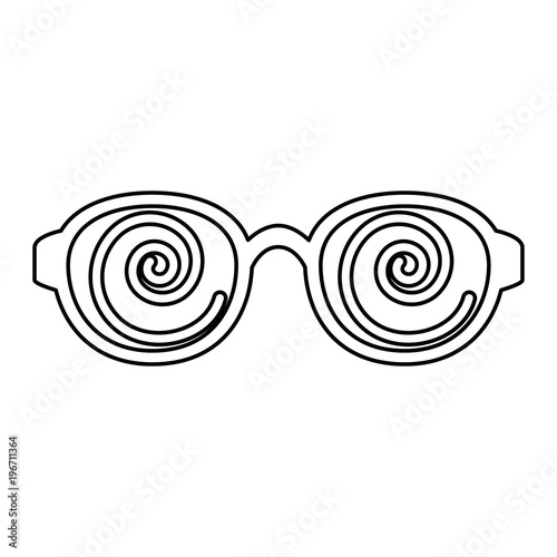 funny glasses accessory icon