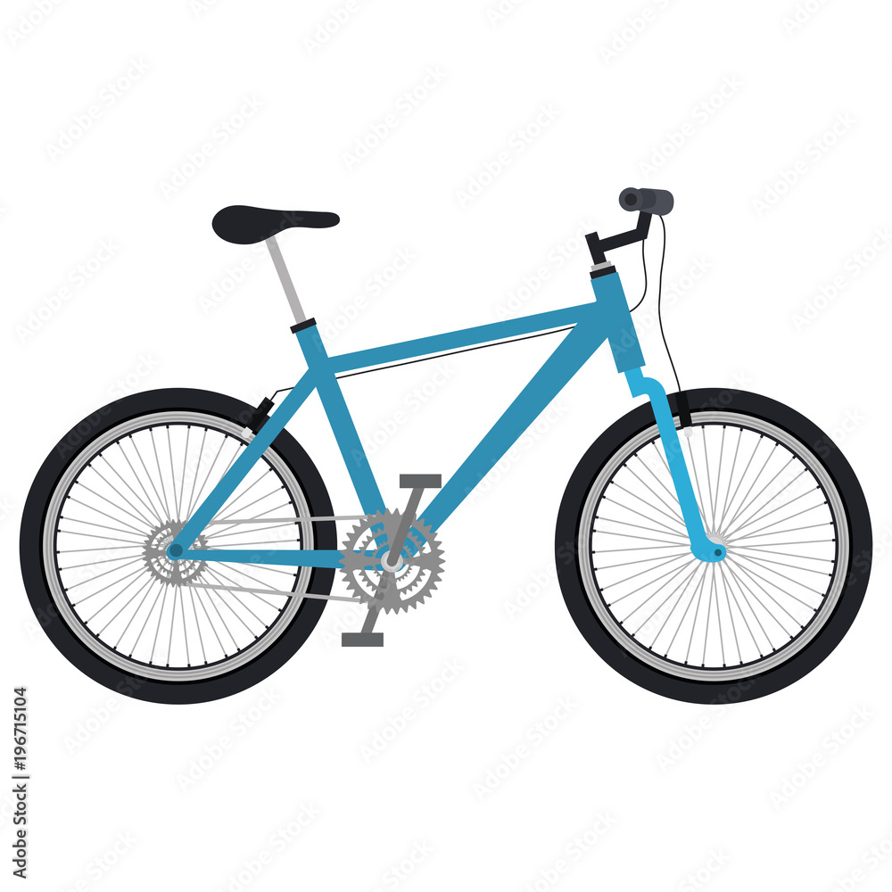 bicycle vehicle isolated icon bicycle vehicle isolated icon