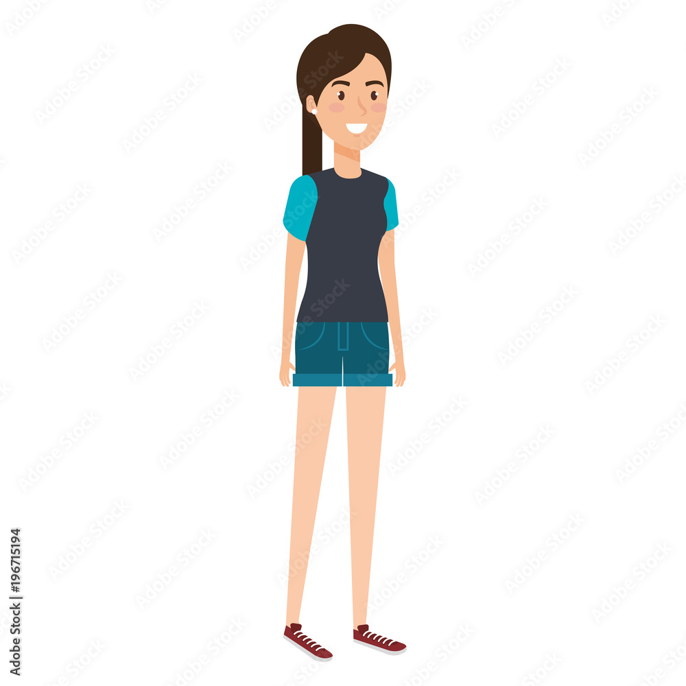 beautiful woman avatar character beautiful woman avatar character
