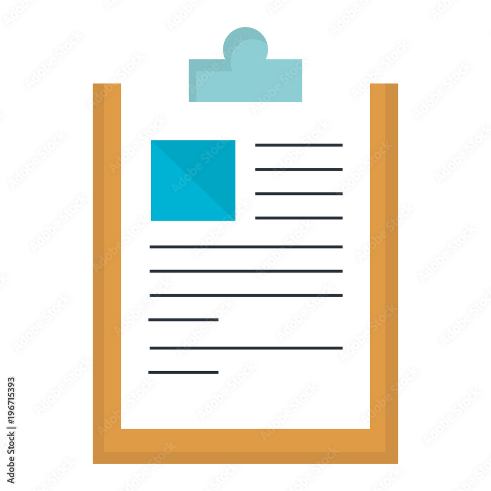 clipboard paper isolated icon clipboard paper isolated icon