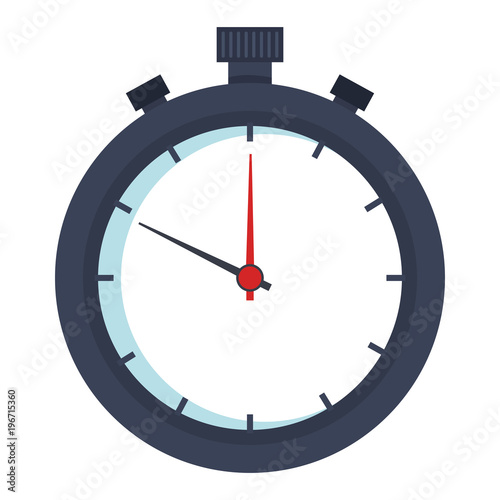chronometer timer isolated icon photo