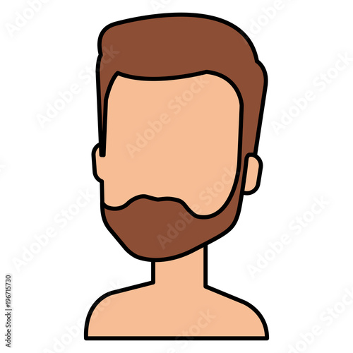 young man shirtless avatar character