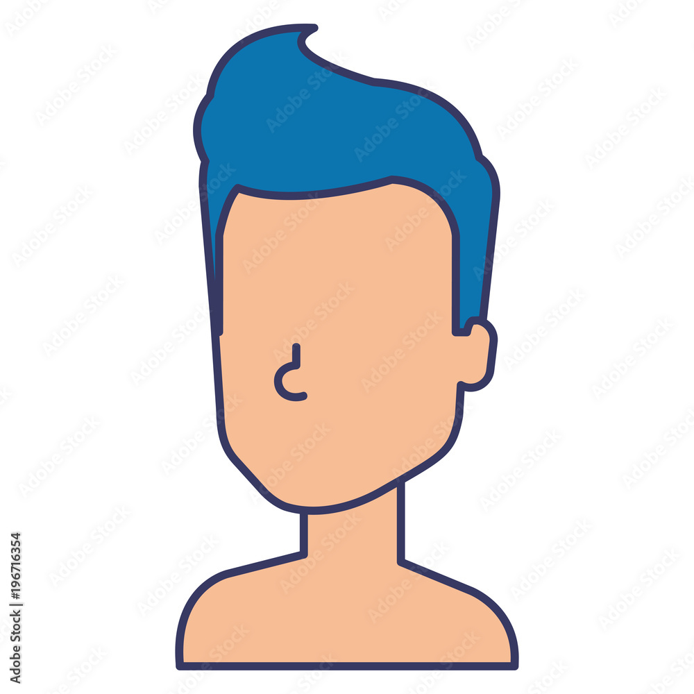 young man shirtless avatar character young man shirtless avatar character
