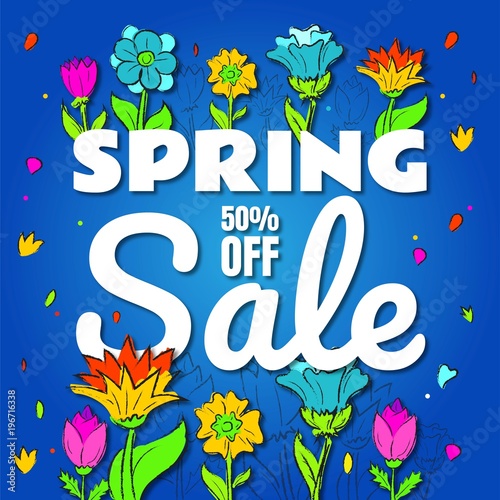 Flyer "Spring sale"