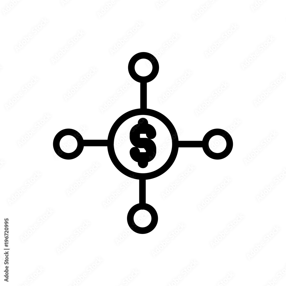 income source outlined vector icon, outlined symbol of finance source. Simple, modern flat vector illustration for mobile app, website or desktop app income source outlined vector icon, outlined symbol of finance source. Simple, modern flat vector illustration for mobile app, website or desktop app
