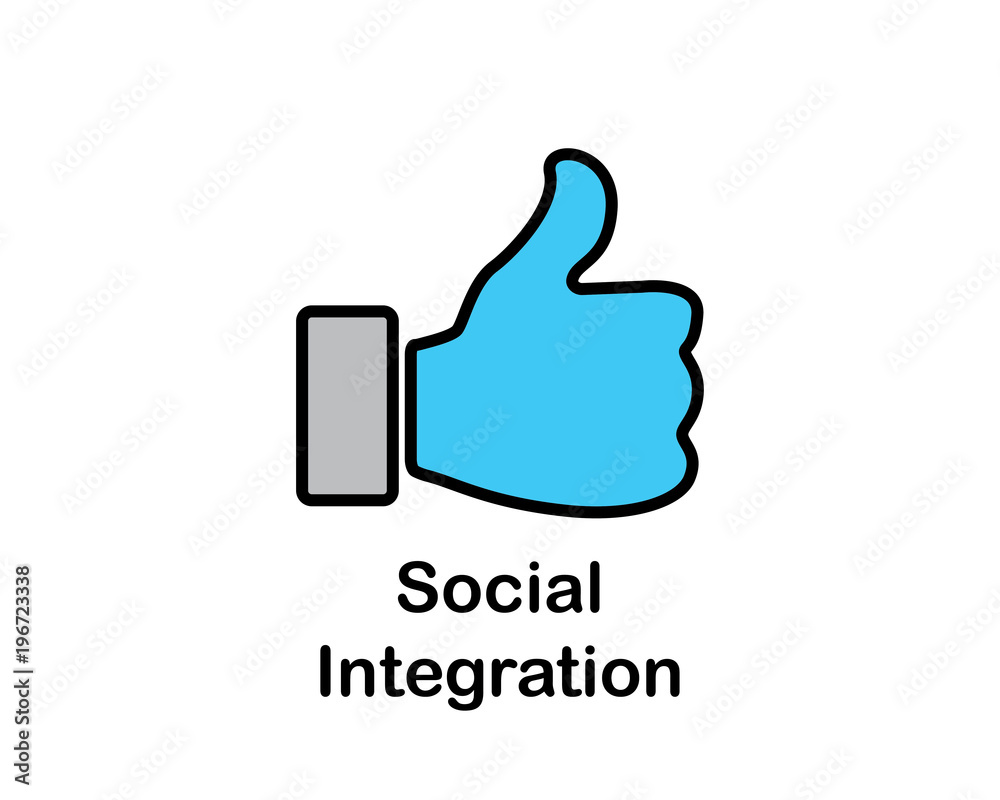 thumb up search engine optimization cartoon design illustration.cartoon design style, designed for web and app thumb up search engine optimization cartoon design illustration.cartoon design style, designed for web and app