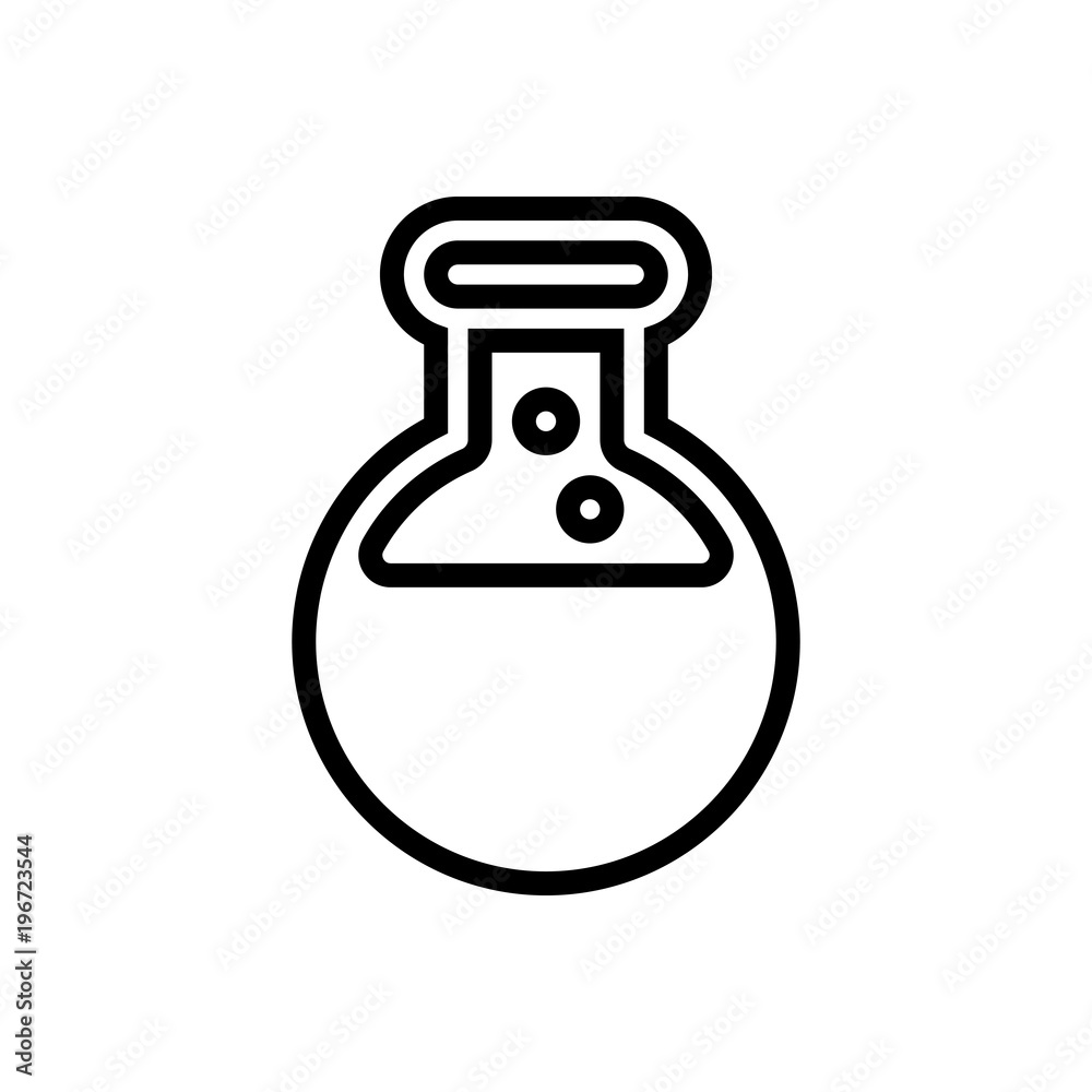 laboratory outlined vector icon. laboratory outlined vector icon.
