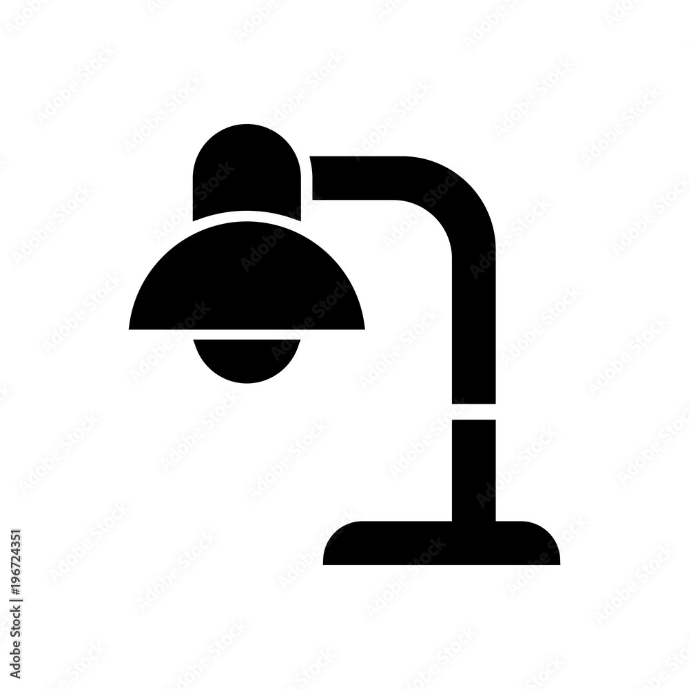 table lamp filled vector icon table lamp filled vector icon
