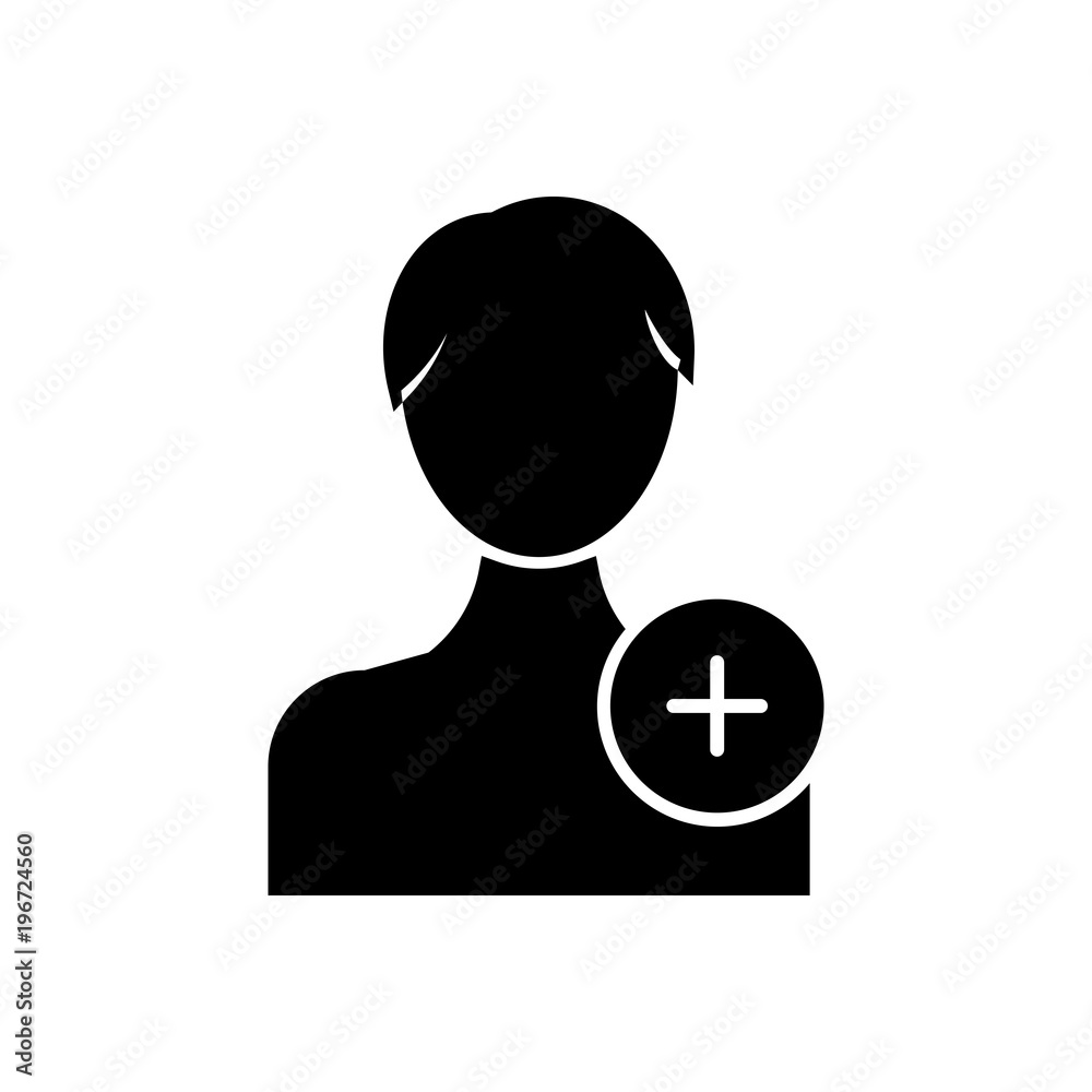 add profile filled vector icon add profile filled vector icon