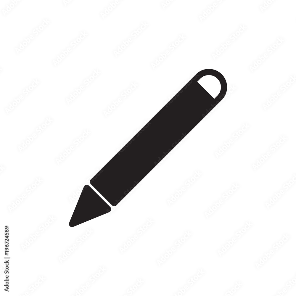 pencil filled vector icon. Modern simple isolated sign. Pixel perfect vector illustration for logo, website, mobile app and other designs pencil filled vector icon. Modern simple isolated sign. Pixel perfect vector illustration for logo, website, mobile app and other designs