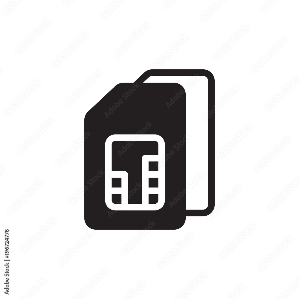 sim card 2, dual sim filled vector icon. Modern simple isolated sign. Pixel perfect vector illustration for logo, website, mobile app and other designs sim card 2, dual sim filled vector icon. Modern simple isolated sign. Pixel perfect vector illustration for logo, website, mobile app and other designs
