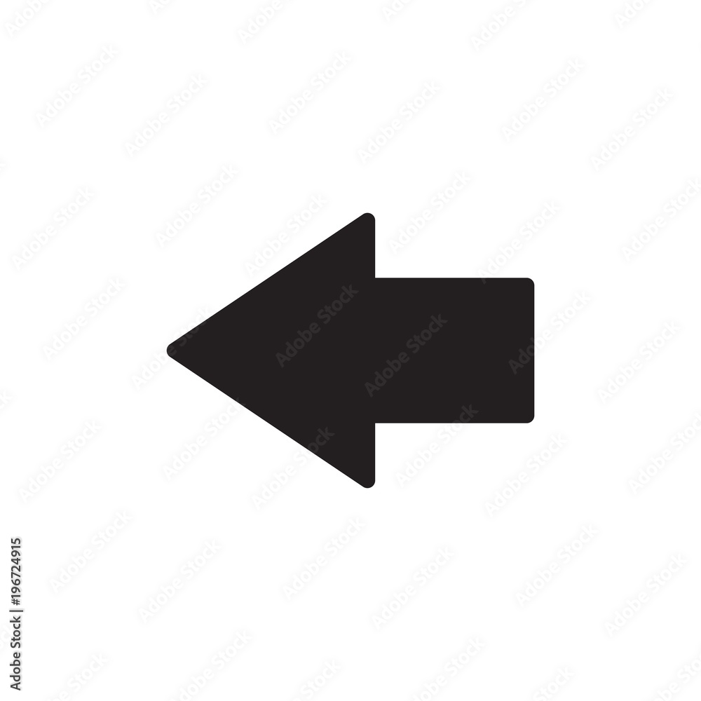 arrow left filled vector icon. Modern simple isolated sign. Pixel perfect vector illustration for logo, website, mobile app and other designs arrow left filled vector icon. Modern simple isolated sign. Pixel perfect vector illustration for logo, website, mobile app and other designs