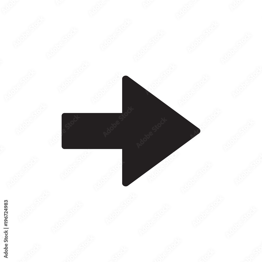 arrow right filled vector icon. Modern simple isolated sign. Pixel perfect vector illustration for logo, website, mobile app and other designs arrow right filled vector icon. Modern simple isolated sign. Pixel perfect vector illustration for logo, website, mobile app and other designs