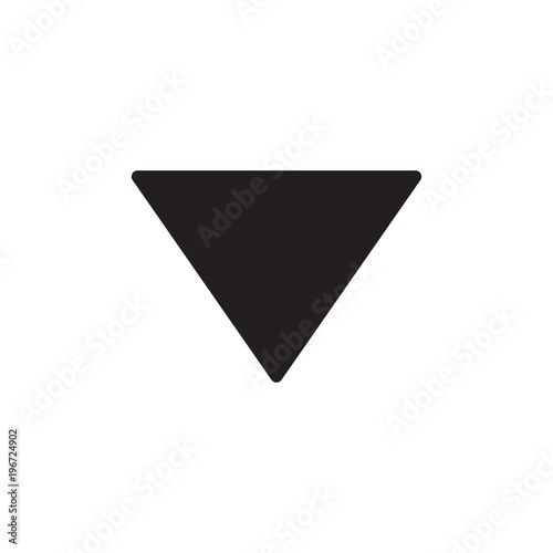 Free Download arrow down filled vector icon. Modern simple isolated sign. Pixel perfect vector  illustration for logo, website, mobile app and other designs - GFXLoad